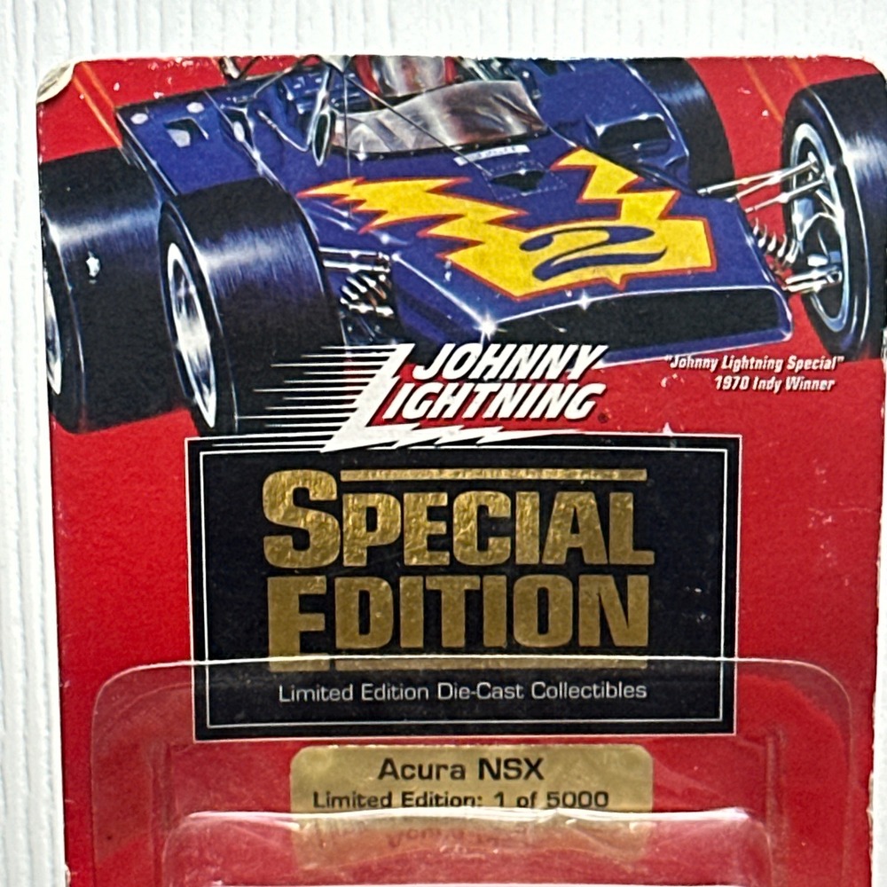 Johnny Lightning Special Edition Acura NSX Red 1 of 5000 Die-Cast Playing Mantis - Picture 3 of 6